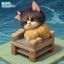 小黄游玩家像素猎手的头像，像素游戏风格8bit图标
